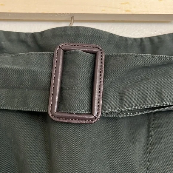 Banana Republic Utility Wrap Skirt in Flight Jacket Green - Picture 4 of 10